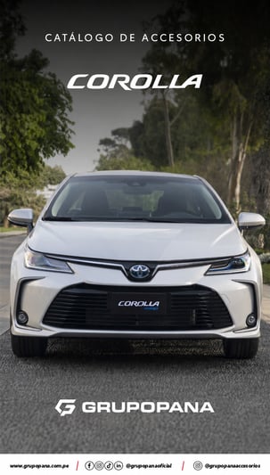 Accesorios Toyota Corolla Sedan Grupo Pana