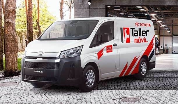 Taller móvil Toyota de Grupo Pana